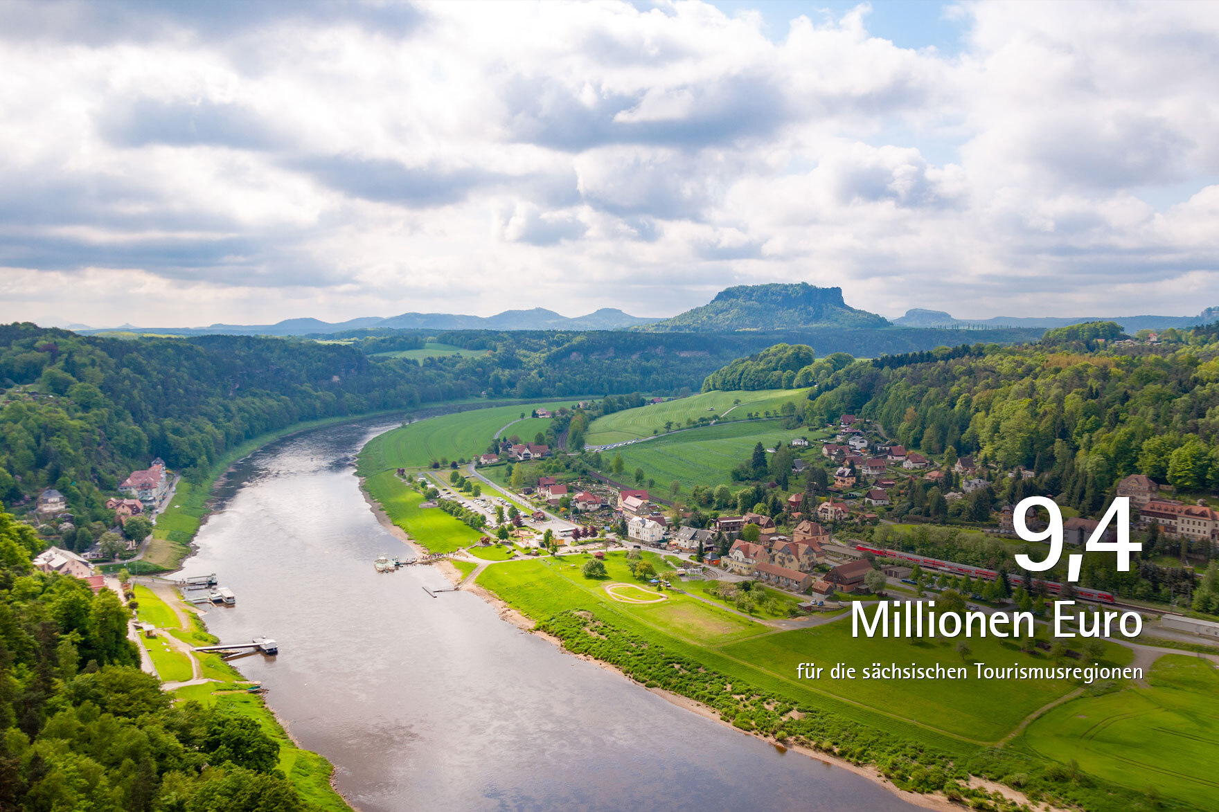 9,4 Millionen Euro für die sächsischen Tourismusregionen